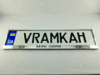 Номерна рамка для авто Mini Cooper S