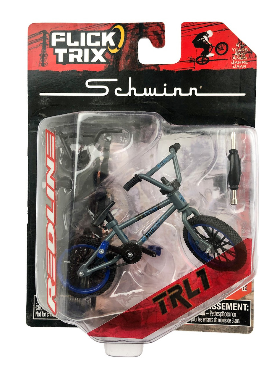 Фінгербайк металевий Flick Trix FitBike STR25 Grey Blue, фото 1