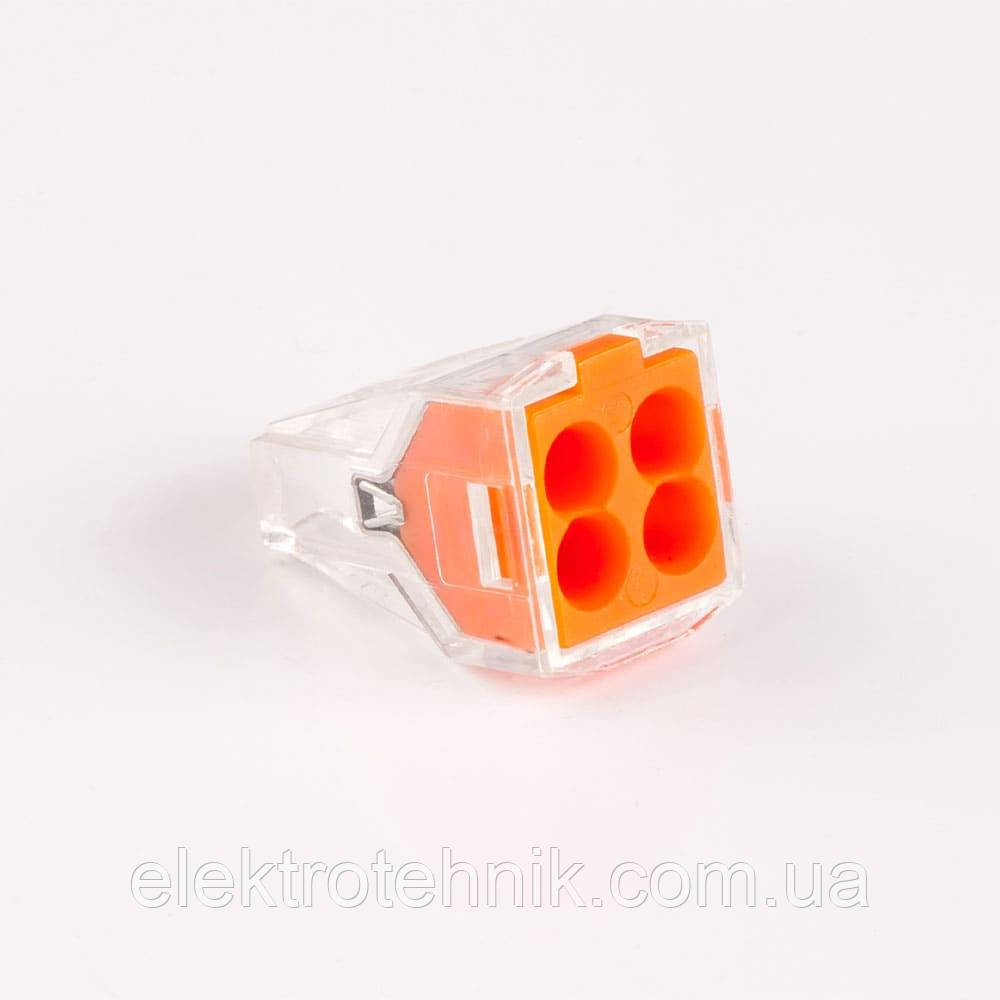 Клема з'єднувальна нероз'ємна W-104