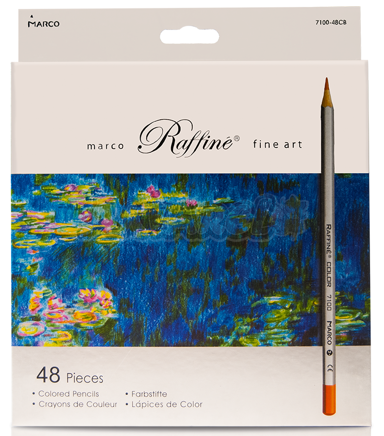 Олівці 48 кол. Raffine, 7100-48СВ, Marco