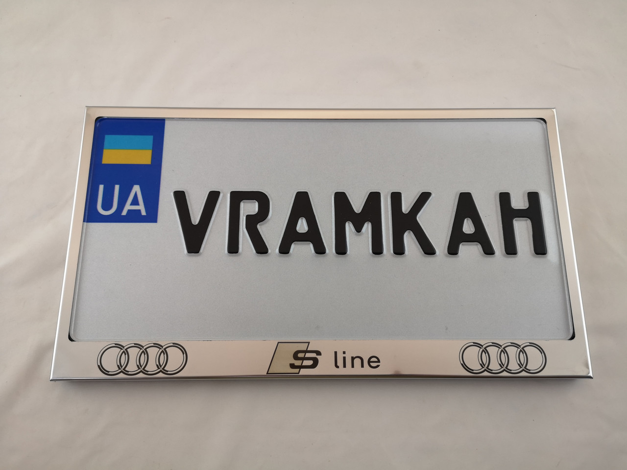 Номерна рамка для авто S-line, рамка під американський номер