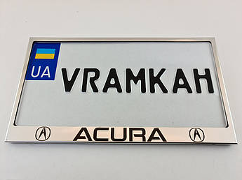 Номерна рамка для авто Acura, рамка під американський номер