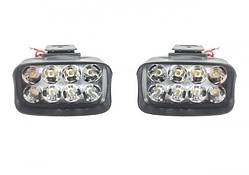Фара Балка LED (протимотунка) світлодіодна L-21 (8 світлодіоди)12 ват білий 12-24V00 K