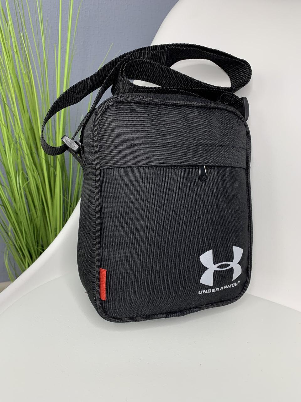 Чоловіча Чорна Сумка Месенджер Under Armour
