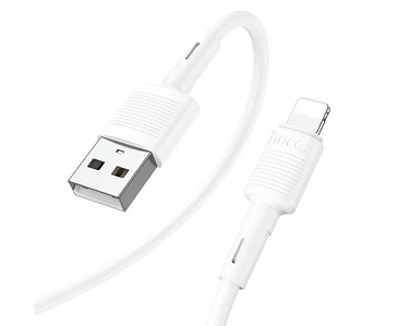 Hoco X83 Star Lightning Cable Supports (2.4A 1m) белый