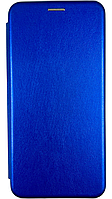 Кожаный чехол книжка Elegant на Samsung Galaxy A32 5G (самсунг а32 5ж) синий