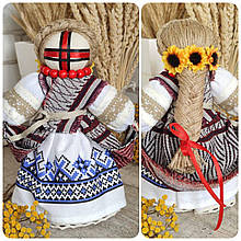 Українська народна мотанка "Лада (княжна)" ручної роботи, народна лялька 25 см