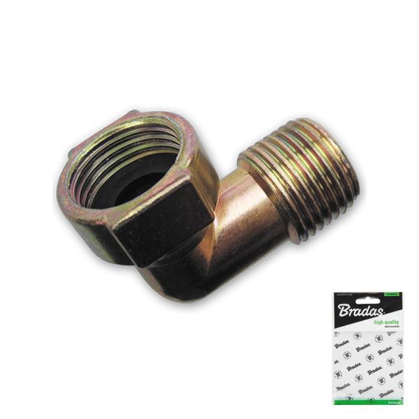 Кутовий з'єднувач зовнішня різьба 1/2", внутрішня різьба 1/2", PRK1/2*1/2W