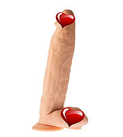 Великий гнучкий фаллоїмітатор для фістинга MR. DIXX GIANT GIO 11.8INCH DILDO, 30 см * 5,6 см