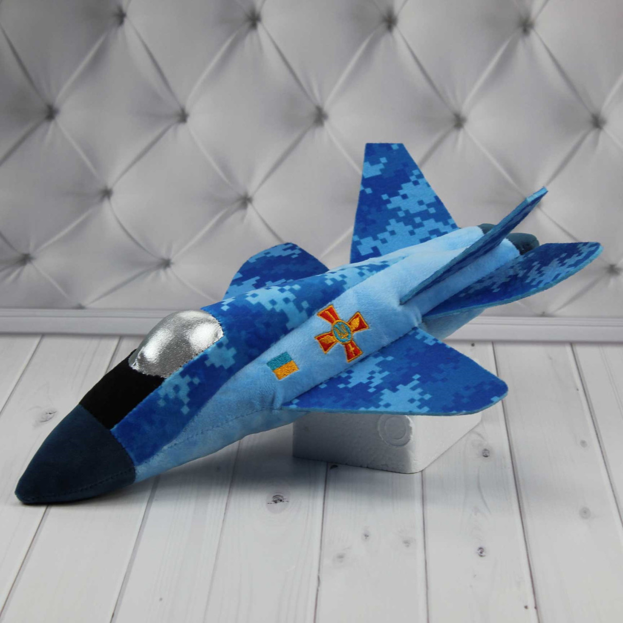 Купить Мягкая игрушка Самолет Миг 31см, ТМ Копиця, Украина, цена 419 ...