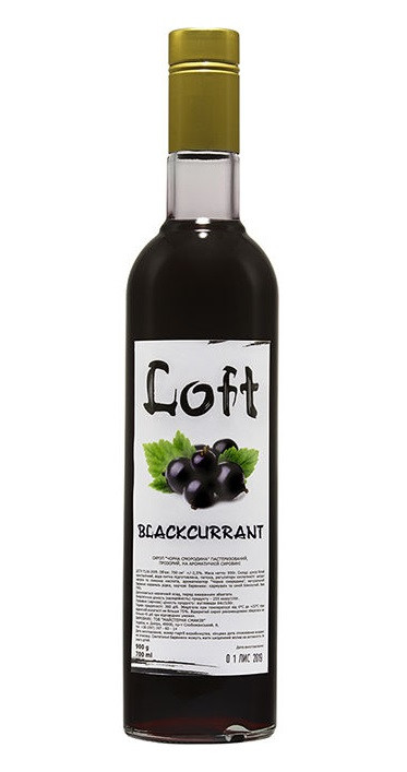 Сироп Loft Чорна Смородина 700 мл