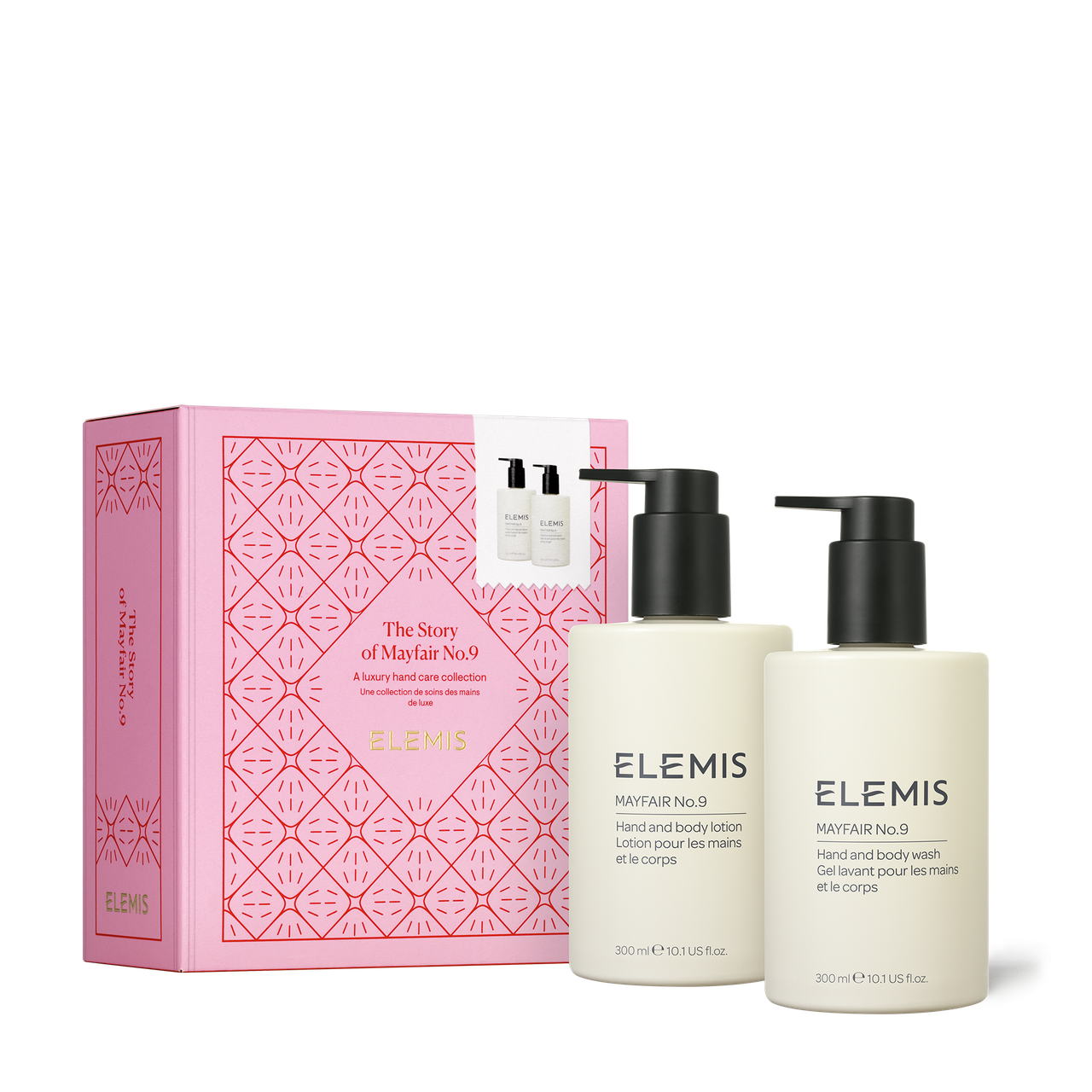 Подарункова колекція засобів для догляду за руками та тілом Mayfair No.9 ELEMIS The Story of Mayfair No.9 Gift Set