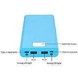 Корпус для повербанка 8*18650, 2USB 5V*2A Powerbank повербанк Power Bank відсік, фото 4