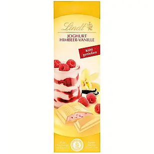 Білий шоколад Lindt Joghurt Himbeer Vanille 100 г