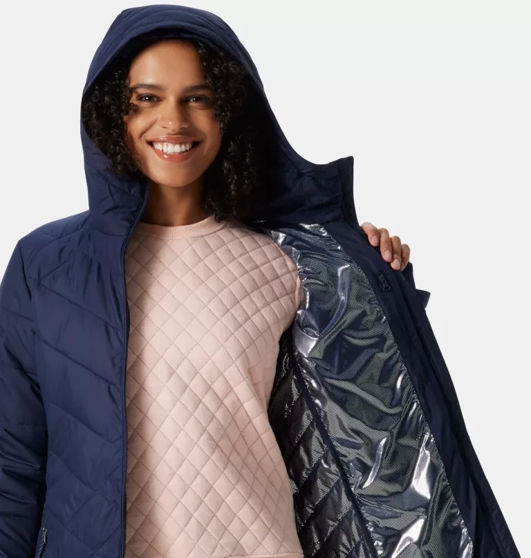 Heavenly long hooded jacket online