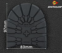 Набійка гумова TANK (Dunlop), р. 43/44, чорна