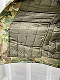 Зимовий чоловічий костюм водовідштовхувальний софтшел Soft-Shell військова форма мультикам ВСУ 2XL, фото 2