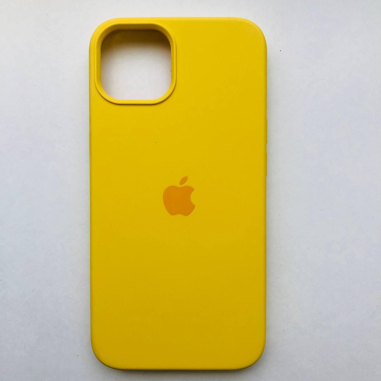 Чохол Silicone Case для Apple iPhone 13 Yellow