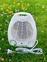 Електричний обігрівач спіральний для дому, працює від мережі з індикатором роботи Grunhelm FH-03