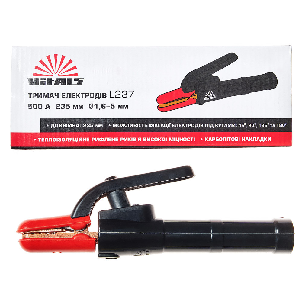 Тримач електродів Vitals L237 500A, фото 1