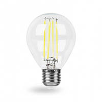 Светодиодная экономная лампа E27 дневной свет LED Filament для основного освещения Feron LB-61 4W 4000K