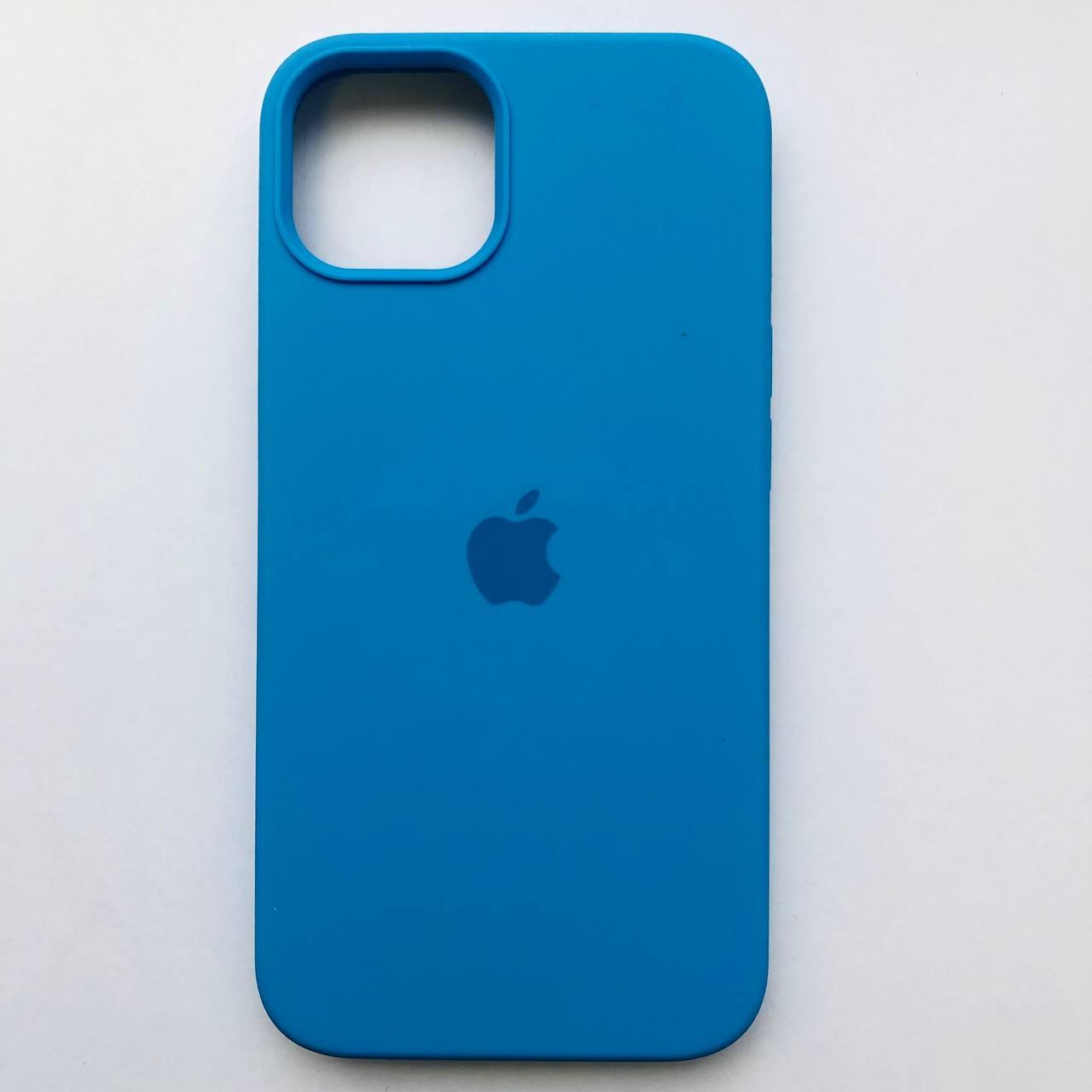 Чохол Silicone Case для Apple iPhone 13 Capri Blue
