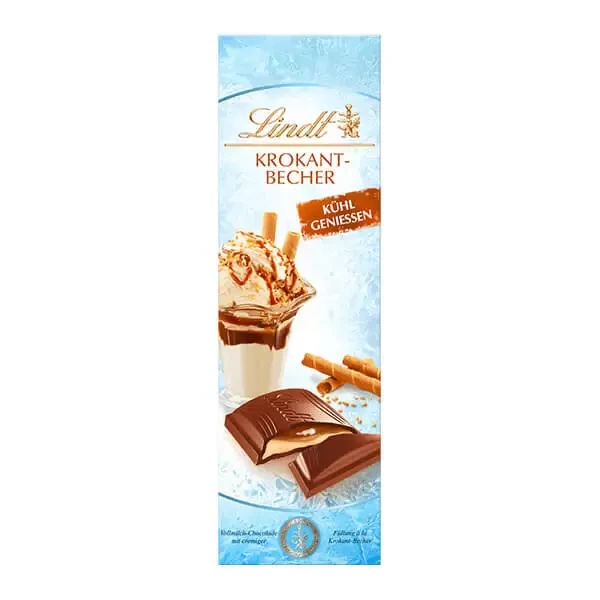 Білий шоколад Lindt Krokant Becher 100 г