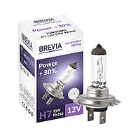 Лампа Brevia H7 12V 55W PX26d Power +30% CP