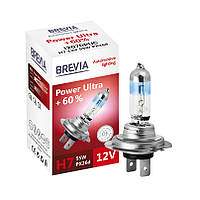 Лампа Brevia H7 12V 55W PX26d Power Ultra+60% CP