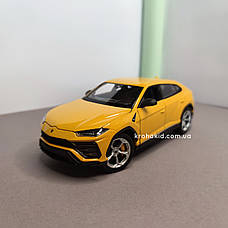 Металева машина Lamborghini Urus "Welly" масштаб 1:25, розмір 19 см, фото 6