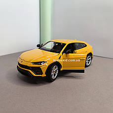 Металева машина Lamborghini Urus "Welly" масштаб 1:25, розмір 19 см, фото 4