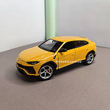 Металева машина Lamborghini Urus "Welly" масштаб 1:25, розмір 19 см, фото 5
