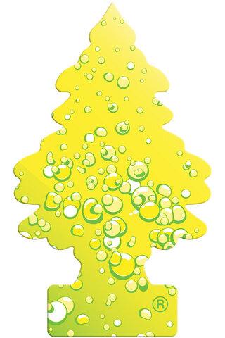 Ароматизатор автомобільний "Ялинка" Little Trees, Лимонний щербет, фото 1