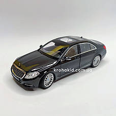 Металева машина Mercedes-Benz S-class "Welly" масштаб 1:25, розмір 19 см, фото 4