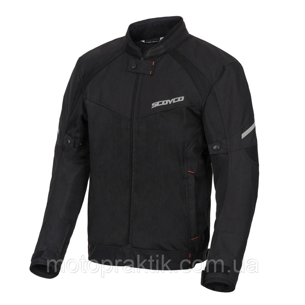 Scoyco Surpass Riding Jacket Black, M Мотокуртка текстильна літня із захистом