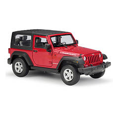 Металева машина Jeep Wrangler Rubicon "Welly" масштаб 1:25, розмір 19 см, фото 6