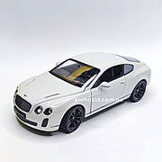 Металева машина Bentley Continental Supersports "Welly" масштаб 1:24, розмір 19 см