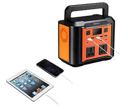 Генератор сонячний 500 Ват Сонячна електростанція 220V Повербанк 80000 mAh + сонячна панель 100 ват BIO, фото 3