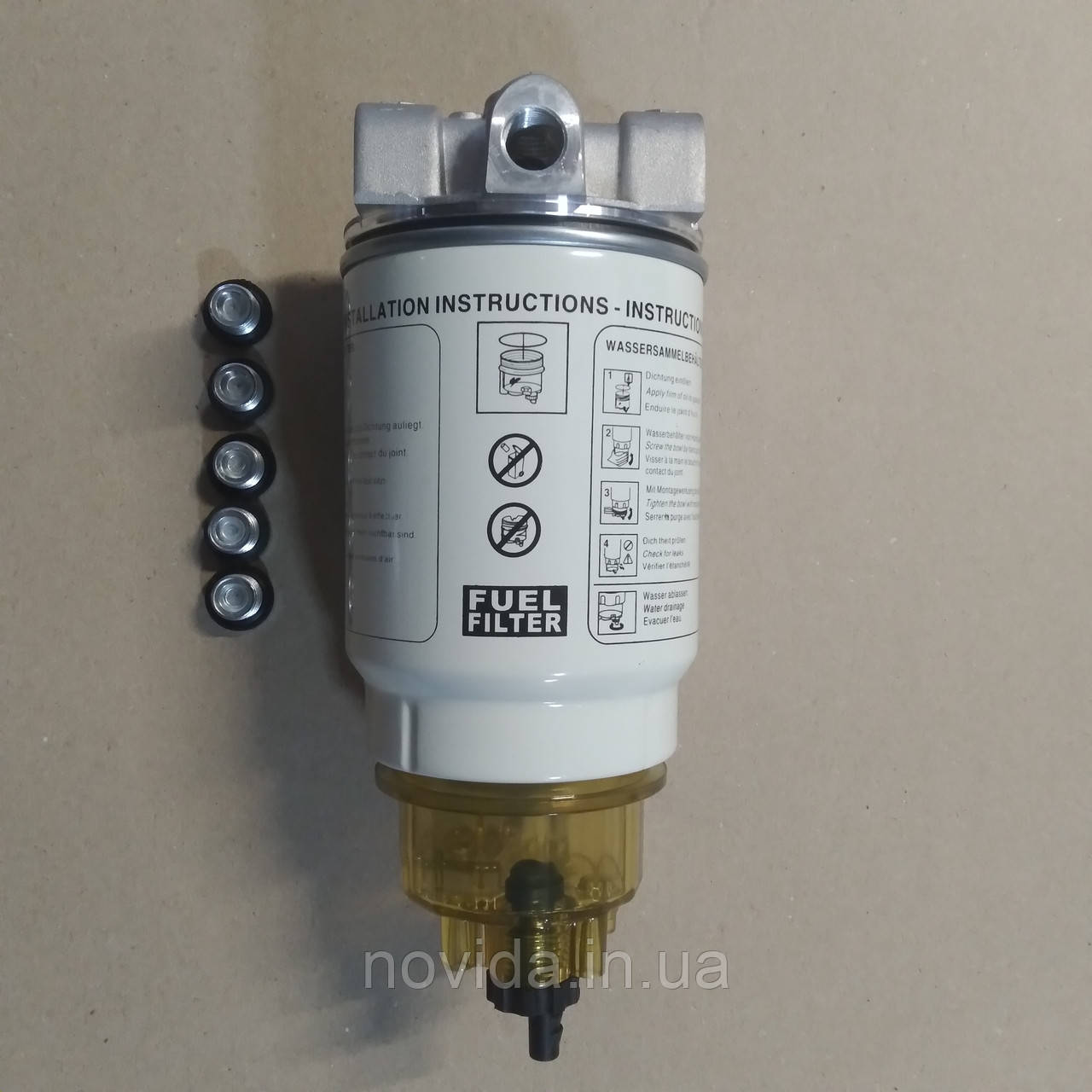 Фільтр паливний з основою PL 270 (сепаратор) MAN, DAF, КАМАЗ RD 87.25.57/ PL 270Х