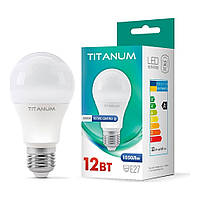 LED лампа TITANUM A60 12W E27 3000K