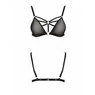 Бюстгальтер-стрепи Passion Exclusive Meggy Bra XXL/XXXL, black, фото 2