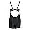 Бебі-дол з еко-шкіри та мережива Loona Chemise black L/XL - Passion, фото 7