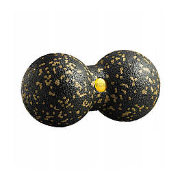 Масажний м'яч подвійний 4FIZJO EPP DuoBall 08 4FJ0357 Black/Gold