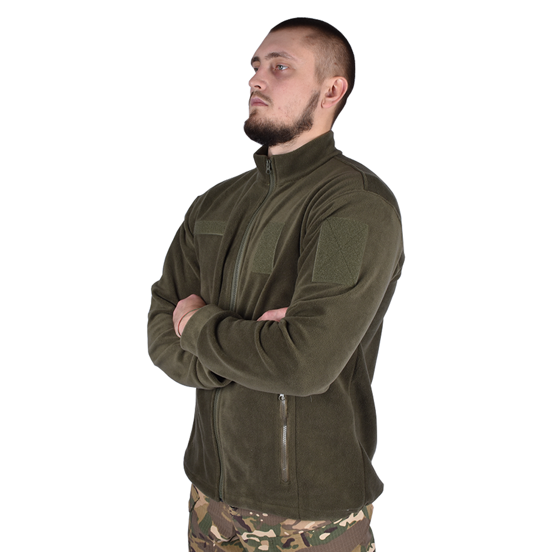 Кофта флісова тактична Brotherhood хакі, фото 1