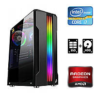 Игровой ПК /Core i7-3770 4 ядра 3.4GHz/ 8GB DDR3/120GB SSD+500GB HDD/ Radeon RX 470, 8 GB