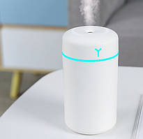 Зволожувач повітря/аромадифузор портативний з LED-підсвіткою 420 мл Mini Y AM-J2 білий (GS-72593)