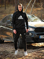 Спортивний костюм чоловічий адіас флісовий (46-54) тринитка