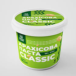 Арахісова паста кремова без цукру 1000 г., натуральна, без консервантів і домішок CLASSIC