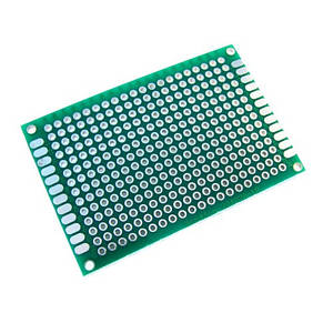 PCB 4x6 см двостороння друкована плата