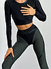 Спортивні Штани FitRun Leggings Extra Sex "Green" M зелені, фото 6